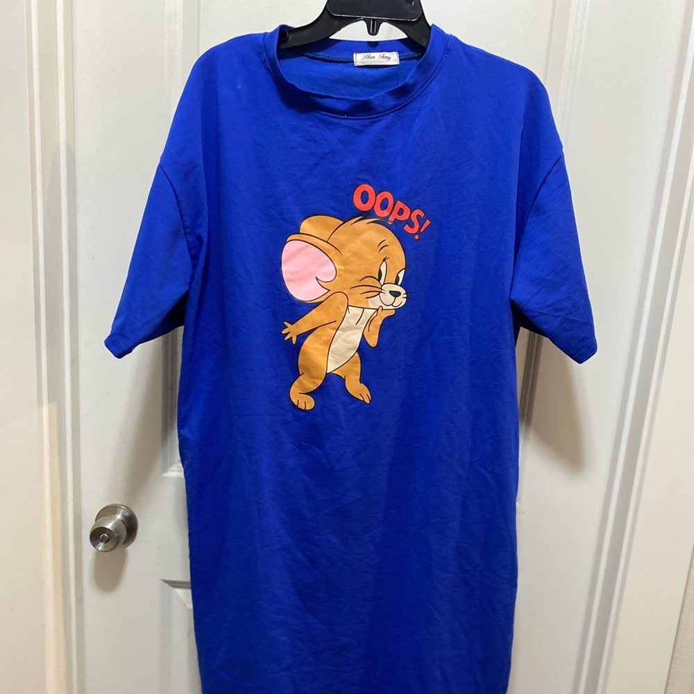 Tshirt dress with pockets